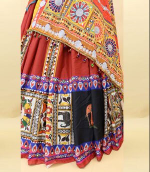 Maroon You Most Trending Heavy Flair Navratri Chaniya Choli