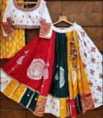 Multicolor Most Trending Heavy Flair Navratri Chaniya Choli