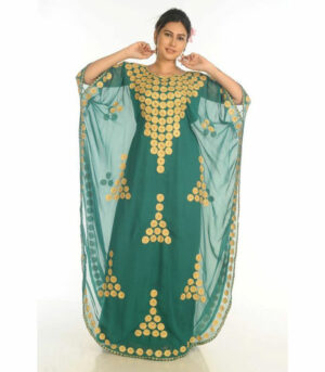 Top Popular Maxi Ethnic Maxi Abaya Moroccan Islamic Kaftan Beach Fancy Modern Floor Length Bell Sleeve For Women Dress.