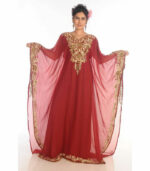 Sale !! Dubai Moroccan Islamic Kaftan Beach Fancy Modern Floor Length Bell Sleeve For Women Dress